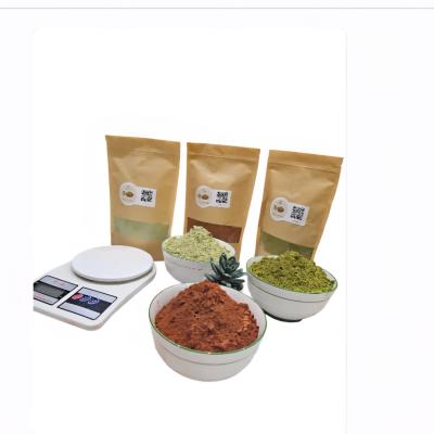 بكج حناء المدينة ٥٠٠غ ، سدر ١٠٠غ ، مشاط ١٠٠غ.